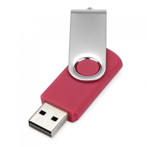 Флеш-карта USB 2.0 16 Gb «Квебек», розовый