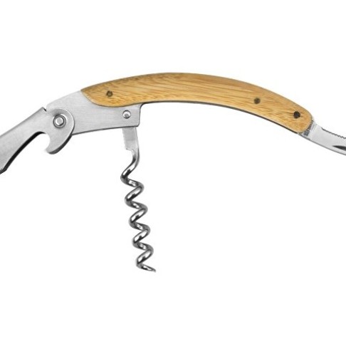 Набор аксессуаров для вина «Бомонт», коричневый замочек