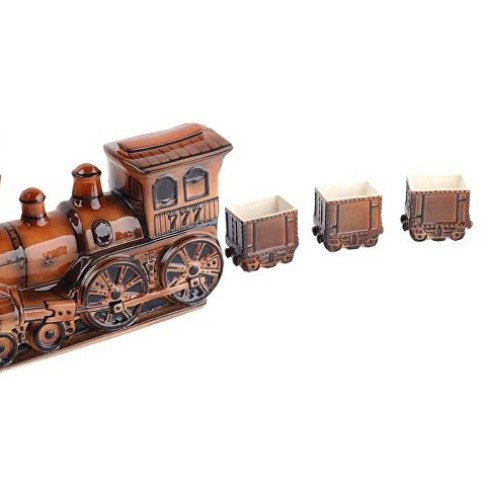 Набор для водки «Железнодорожный состав» Набор для водки «Железнодорожный состав»