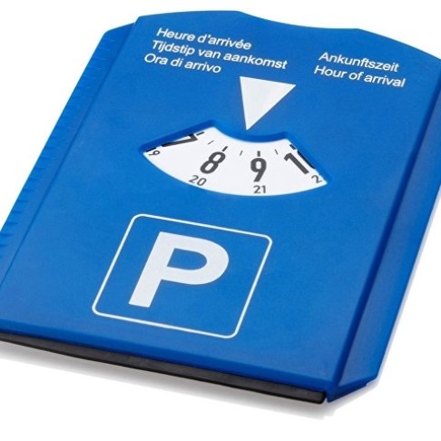 Парковочный диск 5 в 1, синий Парковочный диск 5 в 1, синий