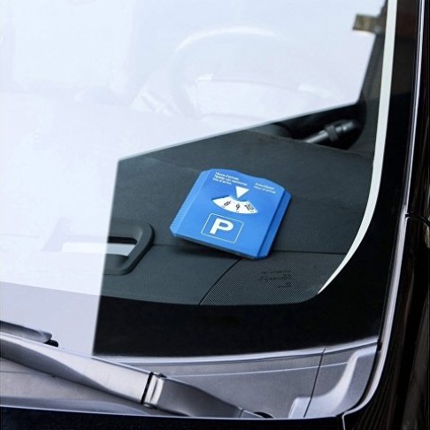 Парковочный диск 5 в 1, синий Парковочный диск 5 в 1, синий