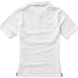 Calgary женская футболка-поло с коротким рукавом, белый