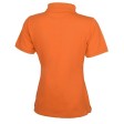 Calgary женская футболка-поло с коротким рукавом, оранжевый