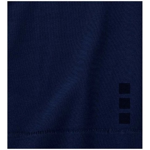 Calgary женская футболка-поло с коротким рукавом, темно-синий