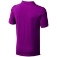 Calgary мужская футболка-поло с коротким рукавом, темно-фиолетовый