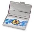 Визитница «Смит», фиолетовый/серебристый