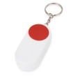 Брелок-футляр для таблеток «Pill», белый/красный