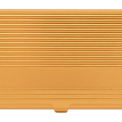 Визитница «Найтли», золотистый Визитница «Найтли», золотистый