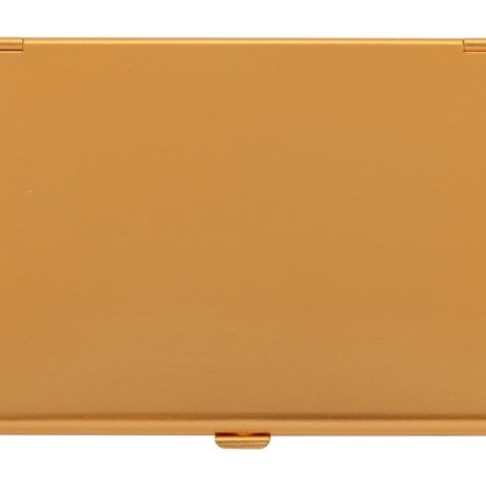 Визитница «Найтли», золотистый Визитница «Найтли», золотистый