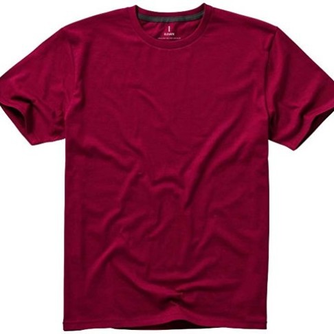 Nanaimo мужская футболка с коротким рукавом, бургунди Nanaimo мужская футболка с коротким рукавом, бургунди