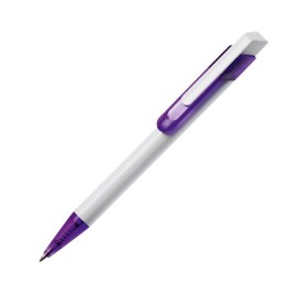Ручка шариковая «Бавария» белая/фиолетовая Ручка шариковая «Бавария» белая/фиолетовая