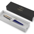 Шариковая ручка Parker Jotter K160, цвет: Blue/GT, стержень: M, цвет чернил: blue, в подарочной упак