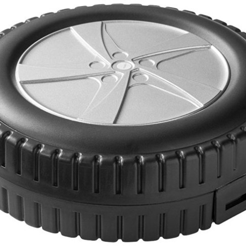 Набор из 25 инструментов в форме колеса, черный/серебристый