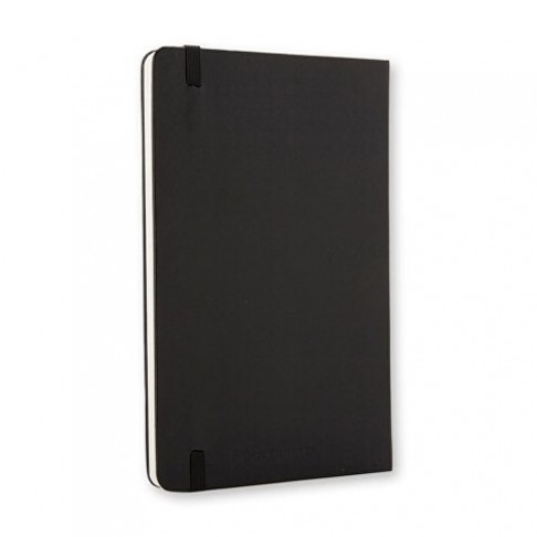 Записная книжка Moleskine Classic (нелинованный) в твердой обложке, Pocket (9x14см), черный