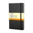 Записная книжка Moleskine Classic (в линейку) в твердой обложке, Large (13х21см), черный