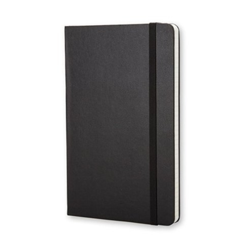 Записная книжка Moleskine Classic (в клетку) в твердой обложке, Large (13х21см), черный