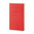 Записная книжка Moleskine Classic (в линейку) в твердой обложке, Large (13х21см), красный