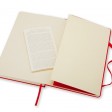Записная книжка Moleskine Classic (в клетку) в твердой обложке, Large (13х21см), красный
