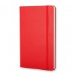 Записная книжка Moleskine Classic (в клетку) в твердой обложке, Large (13х21см), красный