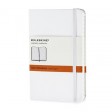 Записная книжка Moleskine Classic (в линейку) в твердой обложке, Pocket (9x14см), белый