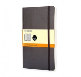 Записная книжка Moleskine Classic Soft (в линейку), Pocket (9х14 см), черный