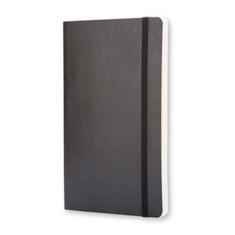 Записная книжка Moleskine Classic Soft (в линейку), Large (13х21см), черный
