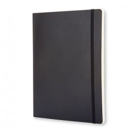 Записная книжка Moleskine Classic Soft (в линейку), ХLarge (19х25 см), черный