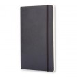 Записная книжка Moleskine Classic Soft (нелинованный), Large (13х21см), черный