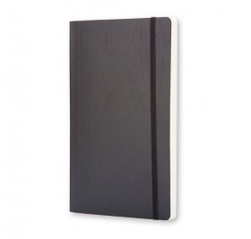 Записная книжка Moleskine Classic Soft (в клетку), Large (13х21см), черный