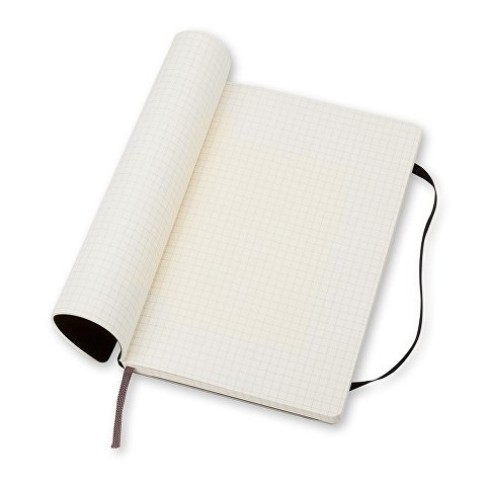 Записная книжка Moleskine Classic Soft (в клетку), Large (13х21см), черный Записная книжка Moleskine Classic Soft (в клетку), Large (13х21см), черный