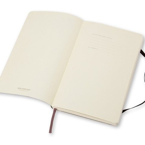 Записная книжка Moleskine Classic Soft (в клетку), Large (13х21см), черный Записная книжка Moleskine Classic Soft (в клетку), Large (13х21см), черный