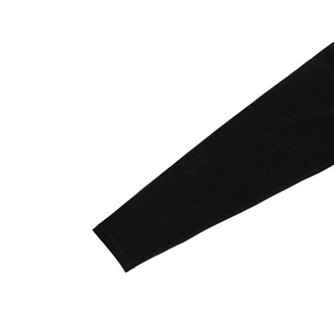 Ponoka мужская футболка из органического хлопка, длинный рукав, черный