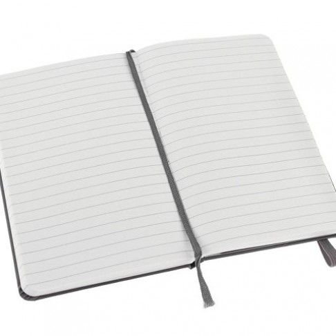 Записная книжка Moleskine Classic (в линейку) в твердой обложке, Pocket (9x14см), серый