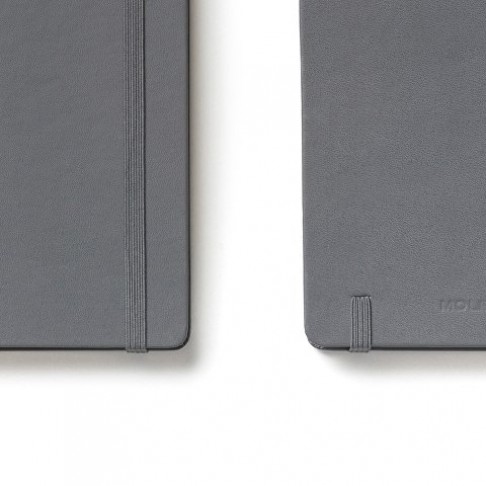 Записная книжка Moleskine Classic (в линейку) в твердой обложке, Pocket (9x14см), серый