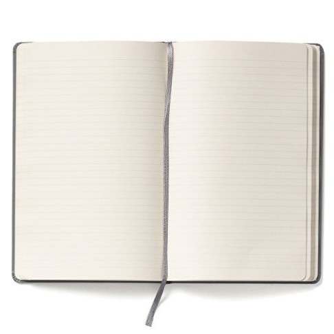 Записная книжка Moleskine Classic (в линейку) в твердой обложке, Large (13х21см), серый