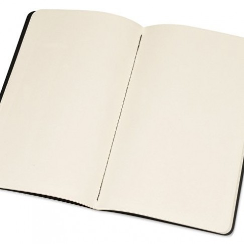 Записная книжка Moleskine Cahier (нелинованный, 3 шт.), Large (13х21см), черный