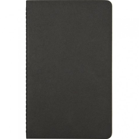 Записная книжка Moleskine Cahier (нелинованный, 3 шт.), Large (13х21см), черный
