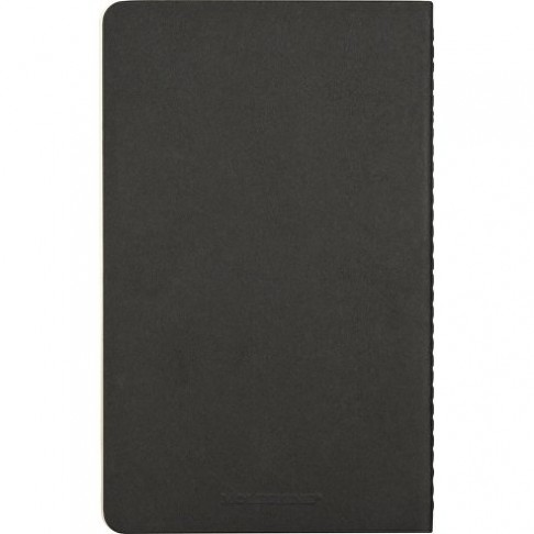 Записная книжка Moleskine Cahier (нелинованный, 3 шт.), Large (13х21см), черный