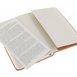 Записная книжка Moleskine Classic (в линейку) в твердой обложке, Pocket (9x14см), оранжевый коралл