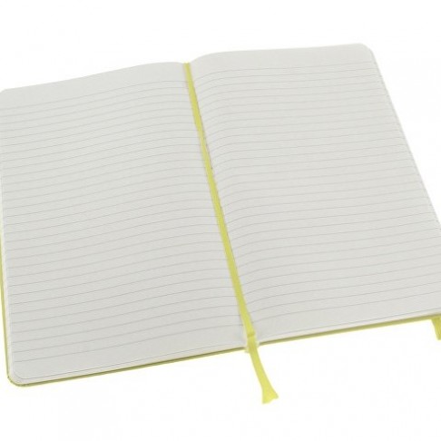 Записная книжка Moleskine Classic (в линейку) в твердой обложке, Large (13х21см), цитрусовый