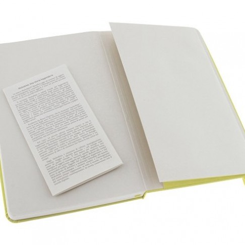 Записная книжка Moleskine Classic (в линейку) в твердой обложке, Large (13х21см), цитрусовый