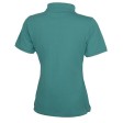 Calgary женская футболка-поло с коротким рукавом, аква