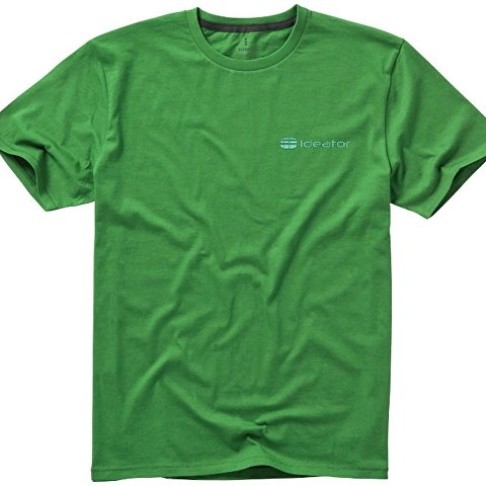 Nanaimo мужская футболка с коротким рукавом, зеленый папоротник Nanaimo мужская футболка с коротким рукавом, зеленый папоротник