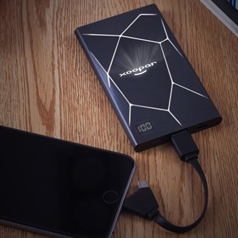 Портативное зарядное устройство XOOPAR GEO, мокрый асфальт