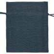 Мешочек подарочный, искусственный лен, малый, темно-синий