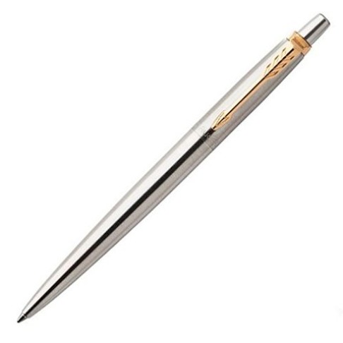 Ручка шариковая «Parker Jotter Core Stainless Steel GT», серебристый/золотистый