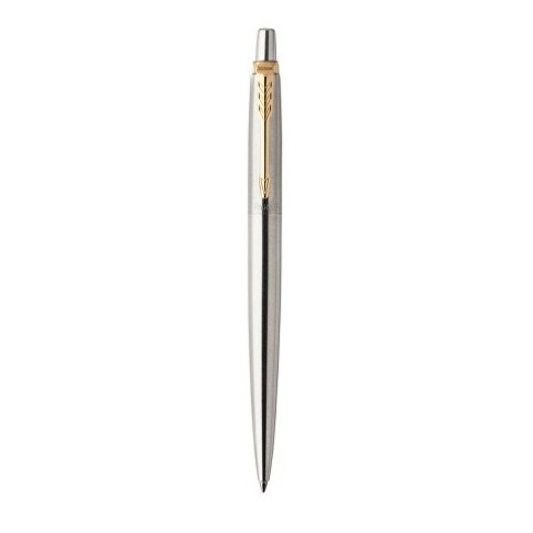 Ручка шариковая «Parker Jotter Core Stainless Steel GT», серебристый/золотистый