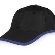 Бейсболка «Solo», черный/синий