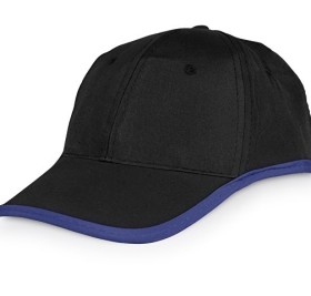 Бейсболка «Solo», черный/синий Бейсболка «Solo», черный/синий
