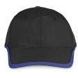 Бейсболка «Solo», черный/синий